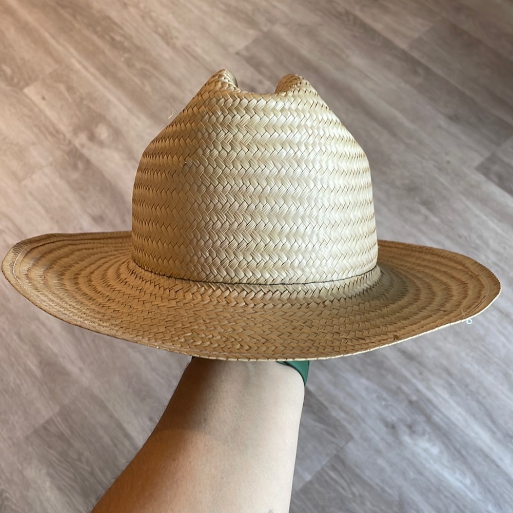 Straw Hat with Cattleman Crown